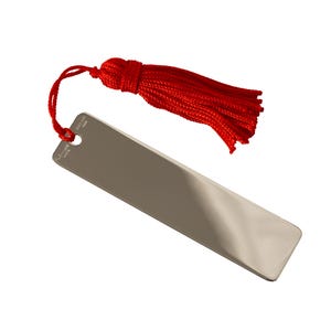 Sterling Silver 925 Handmade Rounded Bookmark Polished handmade in Italy.  Handcrafted Sterling Silver Bookmark