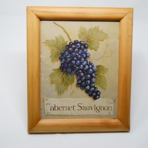 Naomi McBride ingelijste &#39;Wine Series&#39; Print