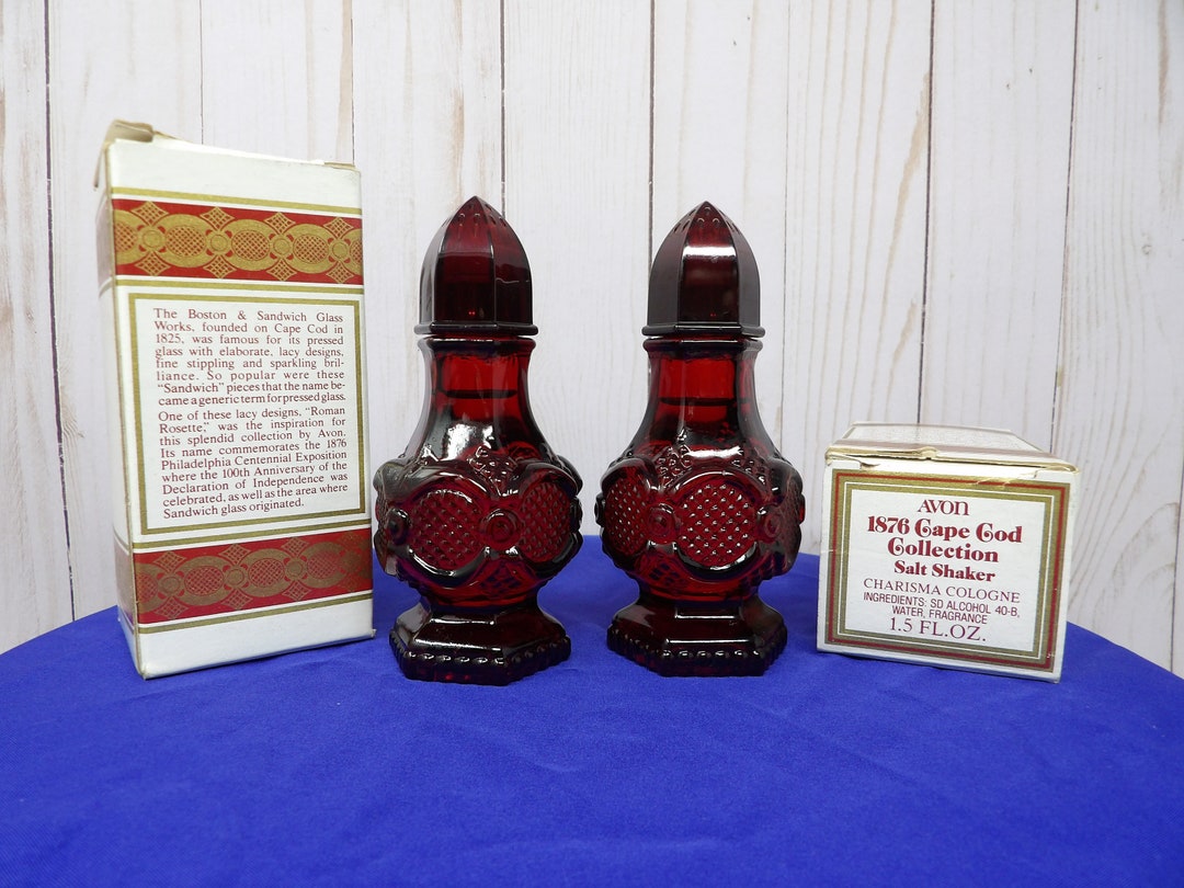 Avon 1876 Cape Cod Collection Salt Shakers - Etsy