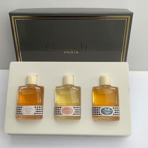 Christian Dior perfume miniature box set
