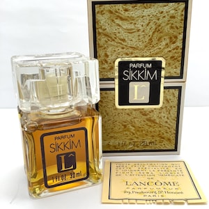 中古 EAU DE TOILETTE Sikkim L シッキム フランス製 Lancome Sikkim Eau De Toilette Edt 58ml 2.0 Fl. Oz. Spray