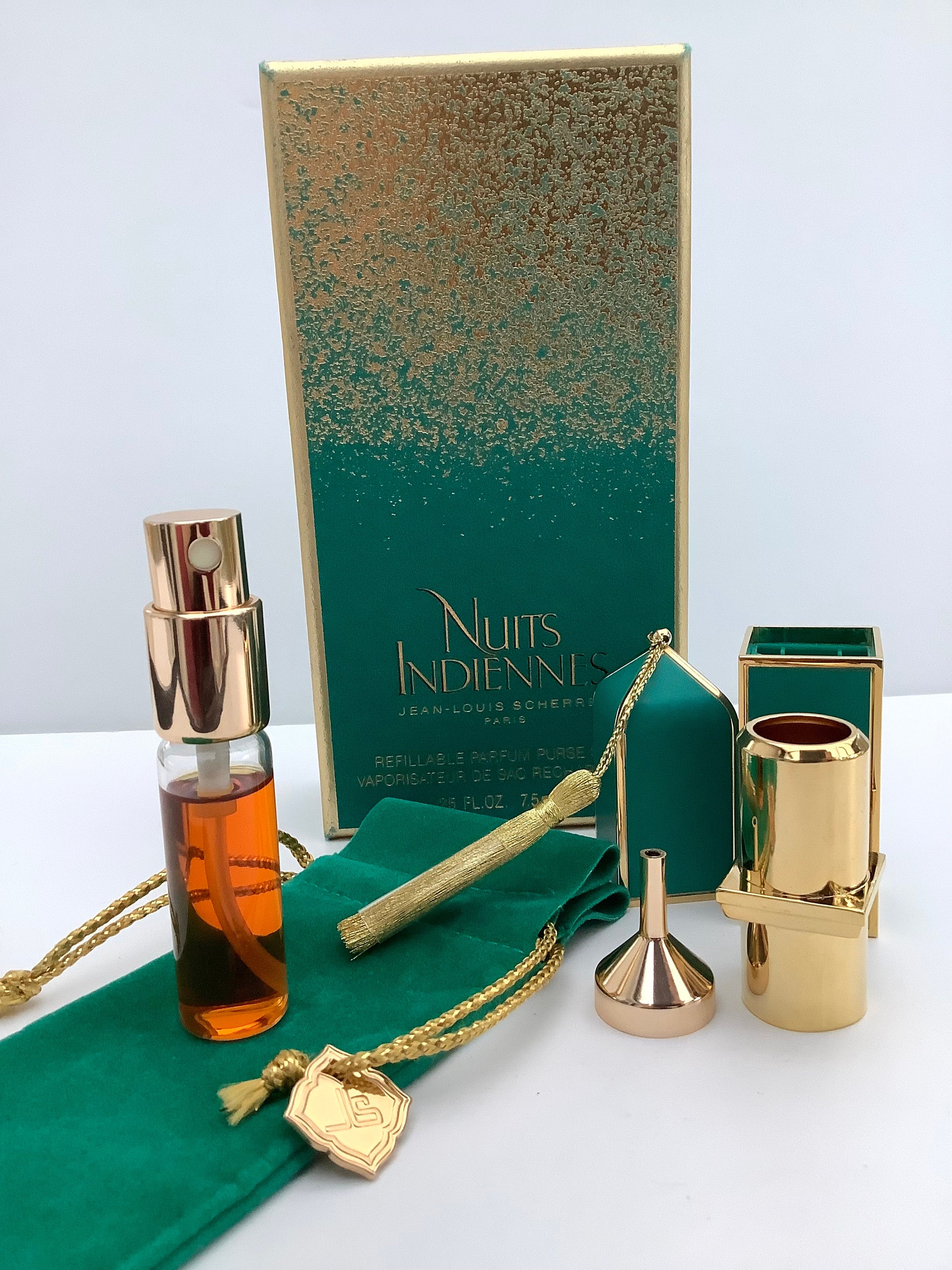 Indian Nights Jean-louis Scherrer 7.5 Ml Pure Perfume Refillable