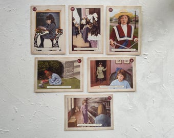 Samantha Learns a Lesson & Samantha's Surprise: Vintage American Girl Sammelkarten (1994 Set) - Tadelloser Zustand