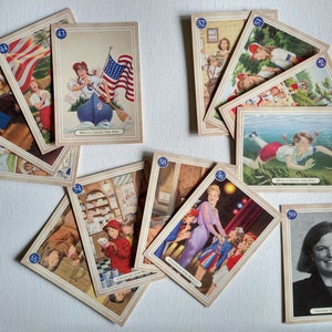 Molly salva la giornata e cambia per Molly: American Girls Vintage Trading Cards (carte collezionabili originali di American Girl del 1994), Molly McIntire