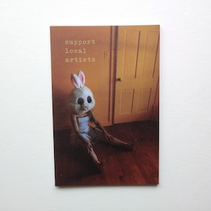 Cartolina di supporto agli artisti locali (busta postale per cartoline da 4 x 6 pollici) - cartolina regalo per amici artisti