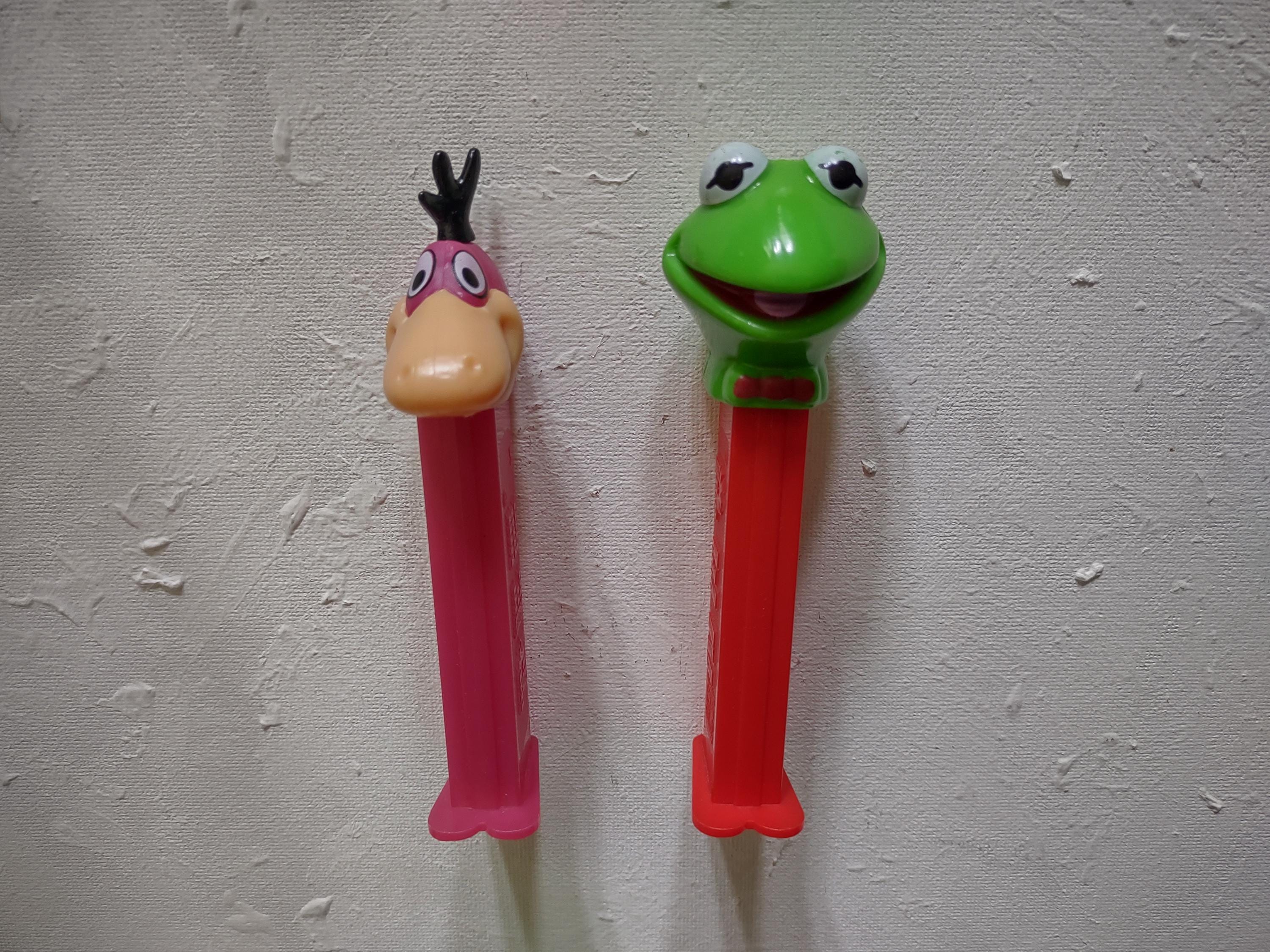 6 Vintage 80s & 90s Pez Candy Dispensers-Polar Bear, Jack-o