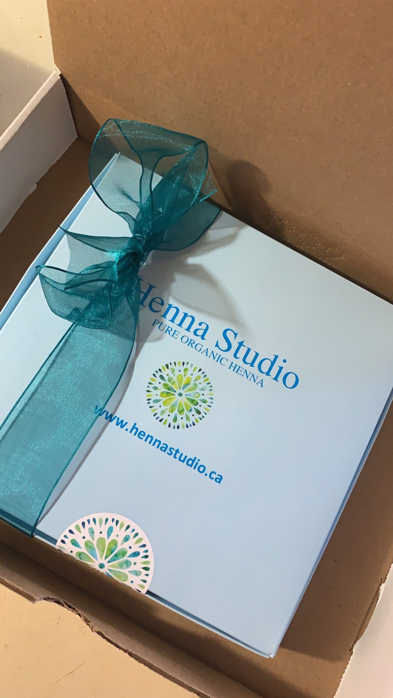 Henna cone gift box Etsy