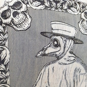 original work by MEMENTO MORI  plague doctor