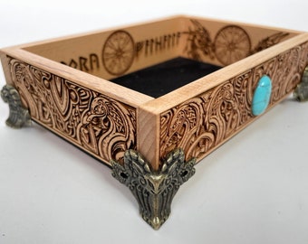 Viking gift ,jewelry norse alter decor pagan mythology ,Victory or Valhalla