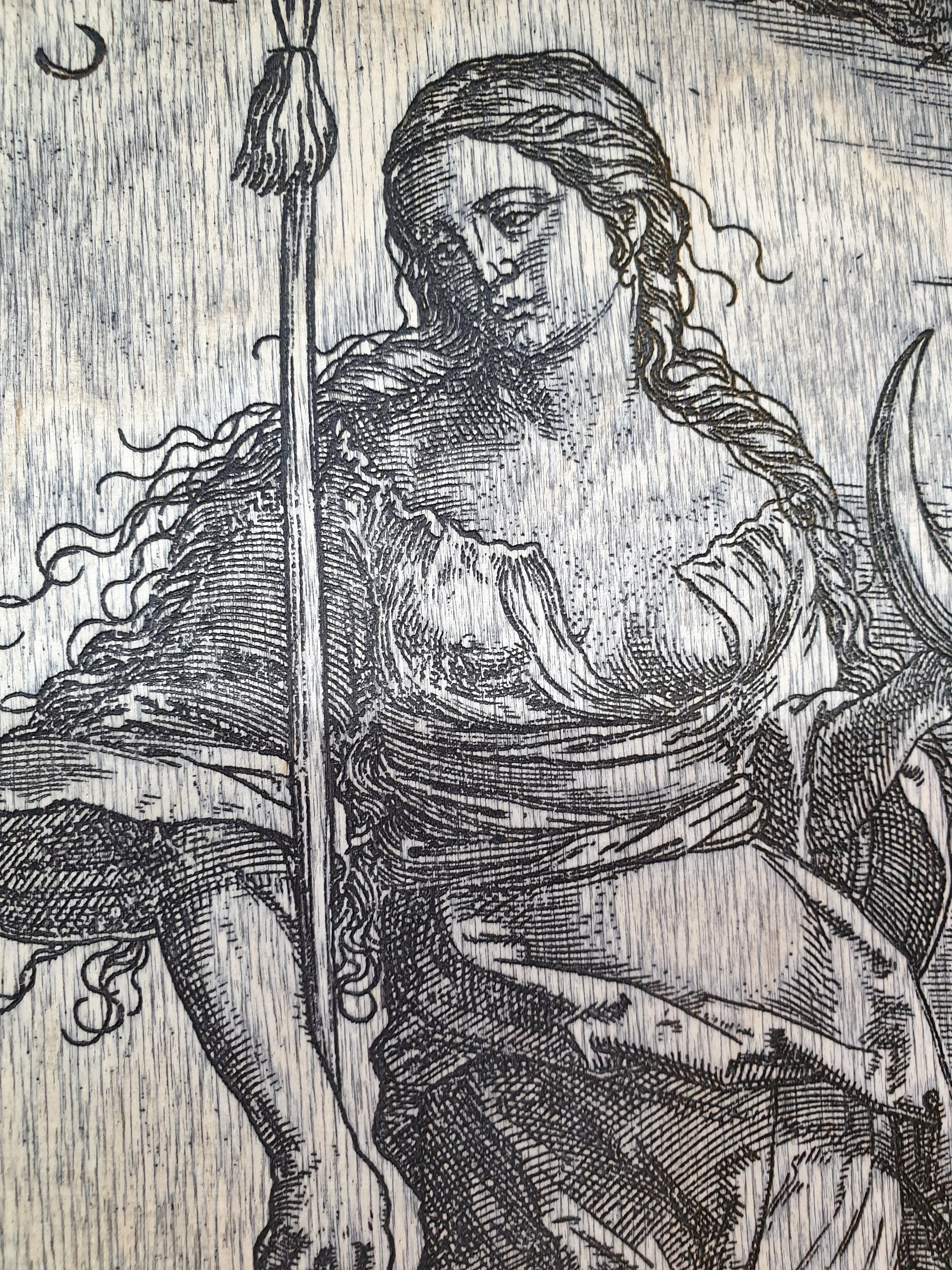 Wanddecor maangodin, Selene Wicca-godin, Wicca Luna-wanddecor Woondecor  HOUTGRAVERING reproductie (1605) - Etsy België, image size:2250x3000