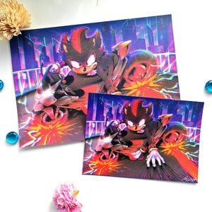 Shadow the Hedgehog Akira slide - PRINT