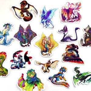Autocollants MONSTER HUNTER 2,5 po. | Gore, Nergigante, Yian Garuga, Seregios, Astalos, Velkhana, Najarala, Bazelgeuse, Pukei et plus encore !