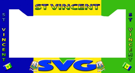 License Plate Frame Svg