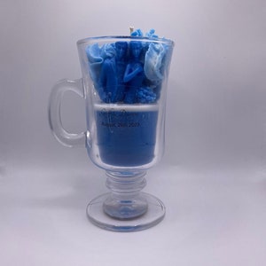 Dessert candle wedding