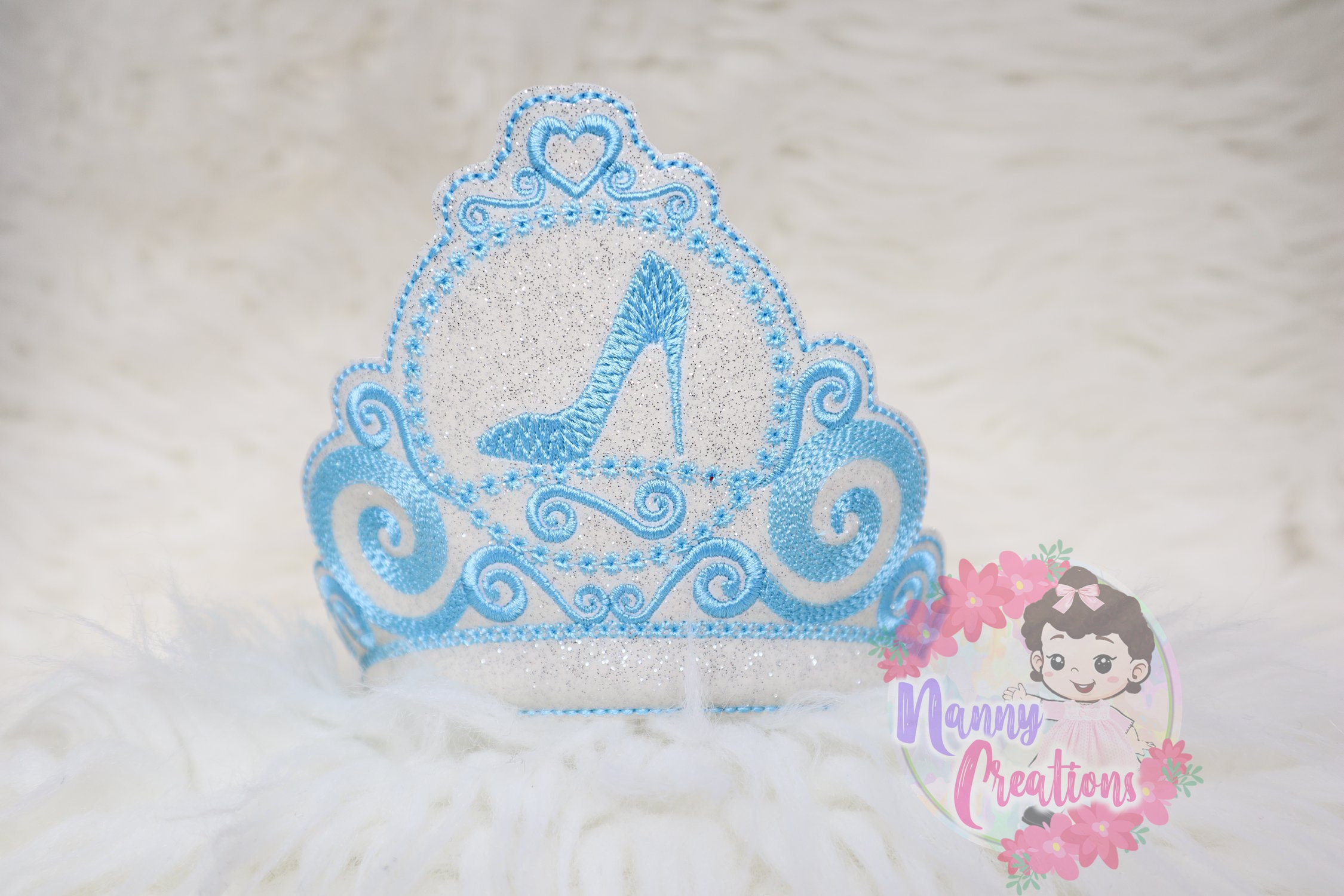 Cinderella inspired tiara Cinderella Inspired Princess Tiara, Royal Ball Ready Tiara  main image 3