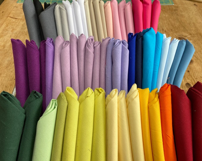 Plain Fat Quarters Cotton
