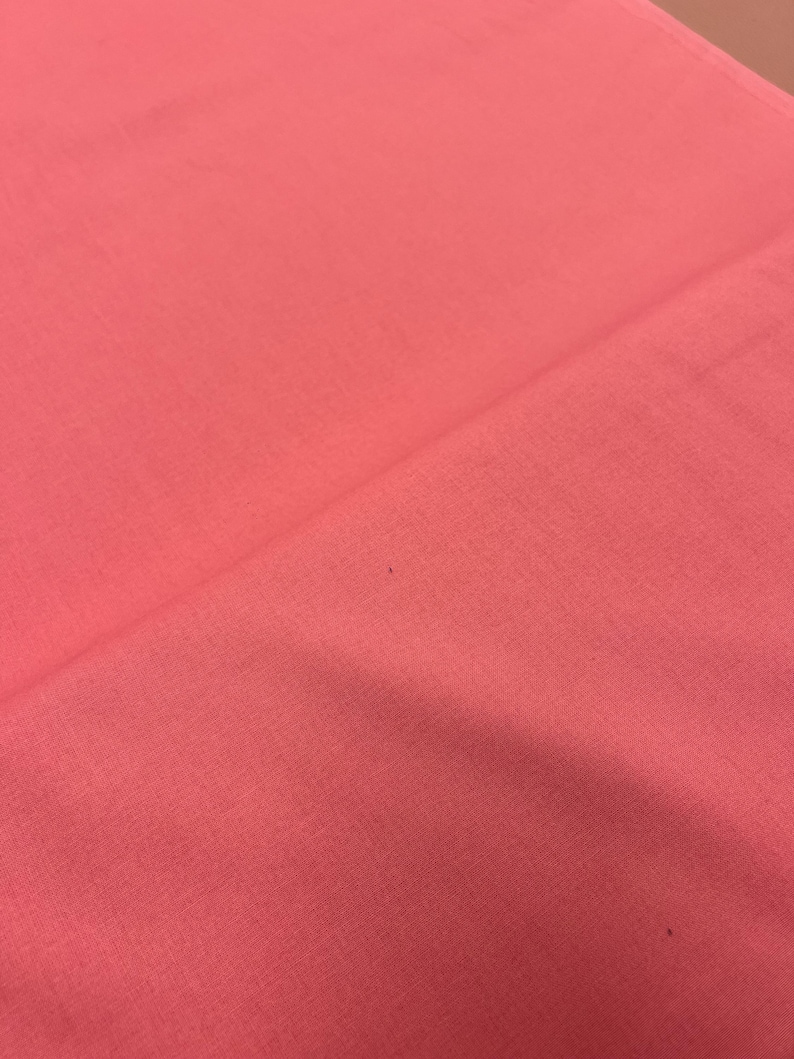 100% Cotton, Craft Cotton, Plain Fabrics, Colours, PER HALF METRE image 7