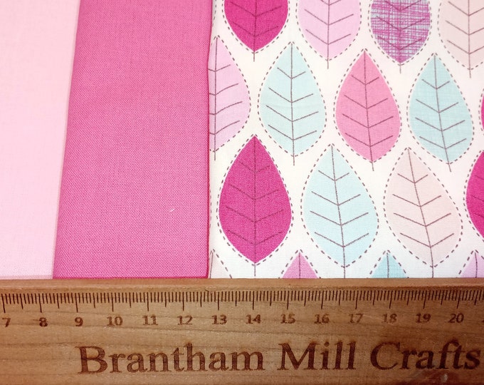 Pretty Leaf Cotton Fat Quarter Bundle