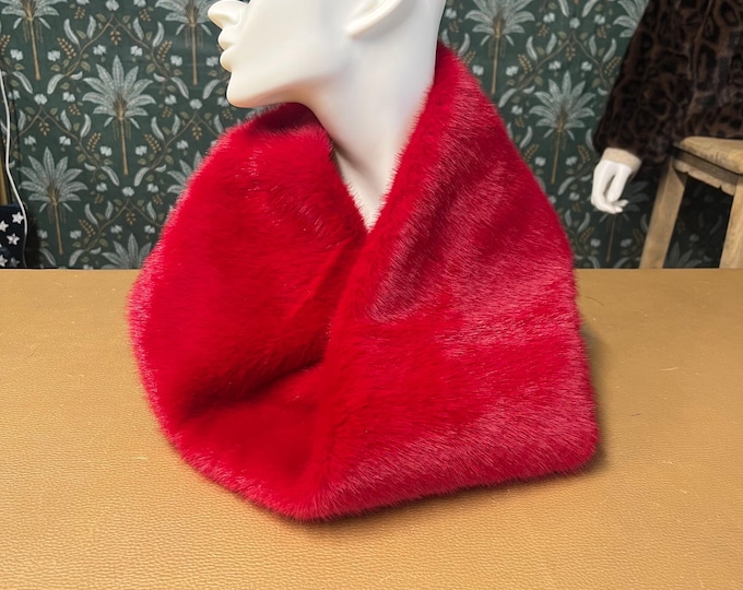 Faux fur snood