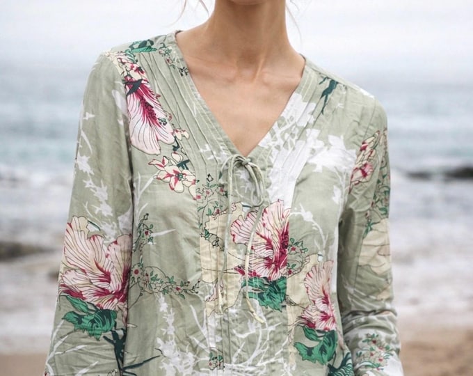 Tropical Women’s Cotton Top