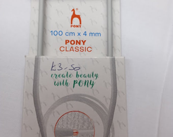 Pony Circular Needle 4 mm - 100 cm