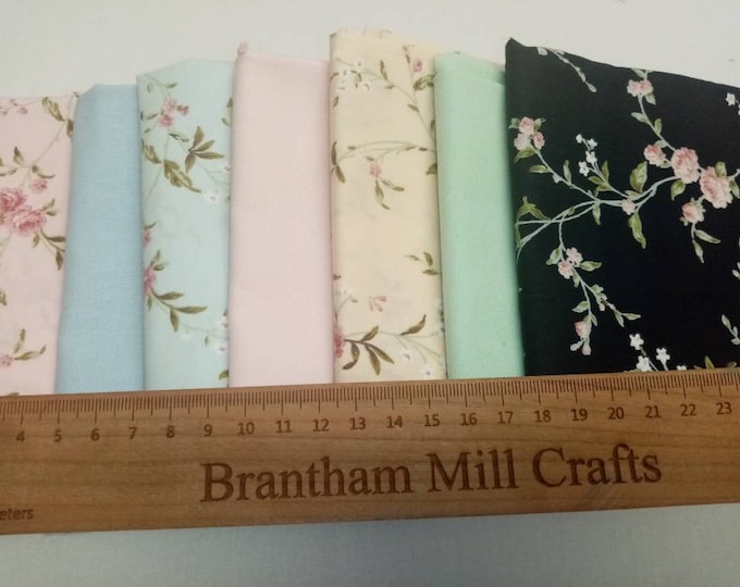Floral Cotton Fat Quarter Bundle