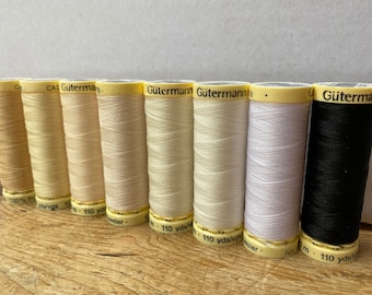 Gutterman sew all thread, 100% Polyester, 100metres, threads