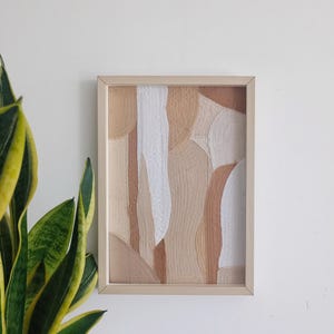 Naturally organic dyed Framed textile wall art,textile wall hanging,abstract wall art,fabric wall hanging,geometric modern wall art