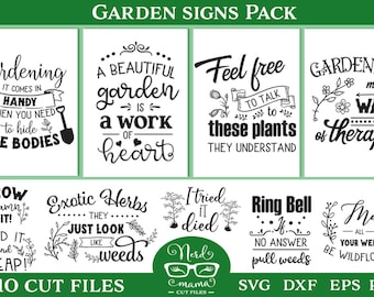 Download Garden Sign Svg Etsy