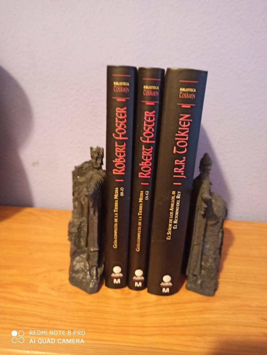 Lord of the Rings Decorative Bookend The Pillars of the Kings Etsy