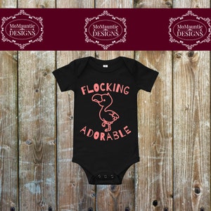 Flocking Adorable Flamingo Cutting File - svg - png - jpg - dxf - eps Personal or Commercial Use Cricut Cameo Silhouette