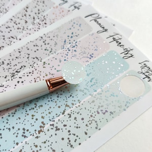 Verijdelde cirkelstickers, decoratieve stickers, plannerstickers, logboekstickers, scrapbooking