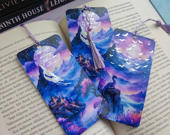 In My Fantasy Era Foiled Bookmark, Enemies to Lovers, Laminated Silver Bookmark, Book Lover Gift, Booktok, Fantasy bookmark