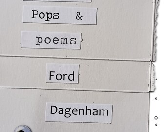 Pill Pack Pops & Poems -- poems by Ford Dagenham
