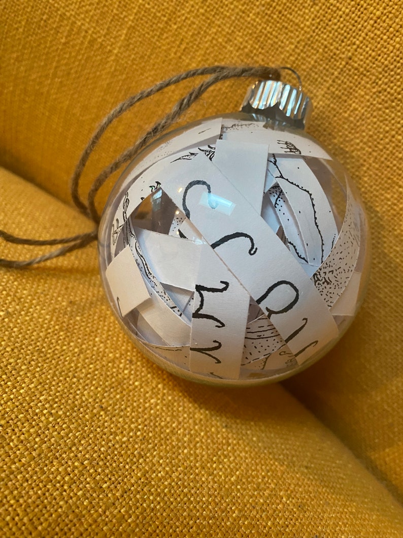 Custom Christmas Ornament Personalized Keepsake Ornament image 3