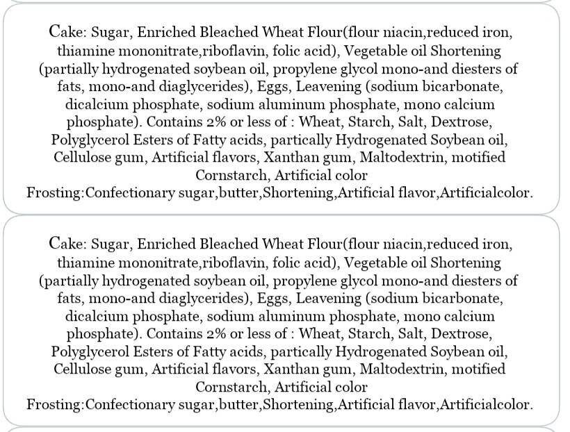 Prolong Instruction/ingredients Labels 20 Labelsmatte Clear Etsy