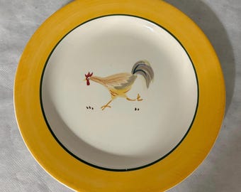 Oh La La Chicken Plate 8.5” Dish Saucer Home Trends