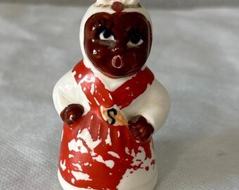 Vintage Americana Salt Shaker Only Ceramic