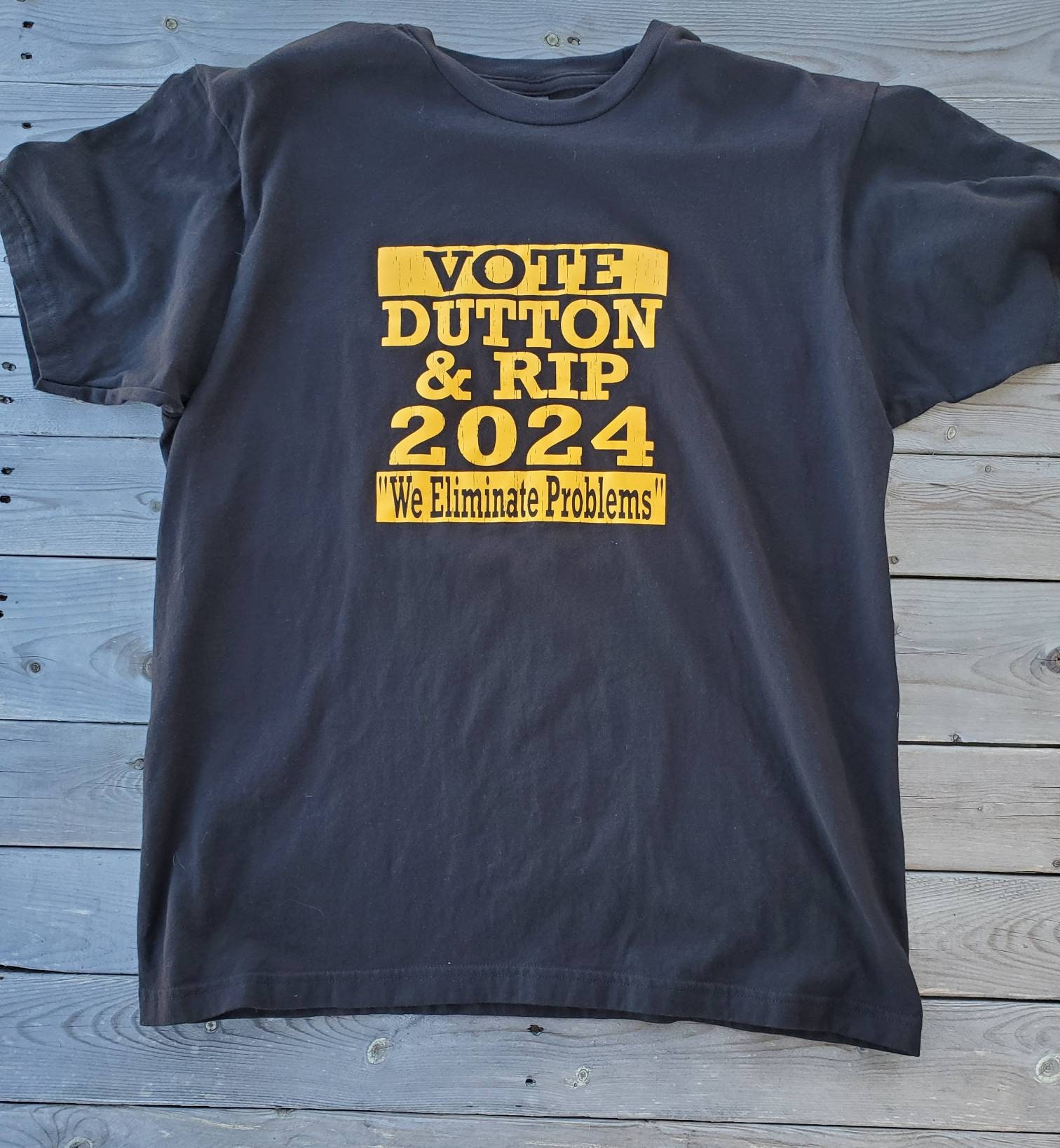 The ORIGINAL Vote Dutton & Rip 2024 Yellowstone Train Station | Etsy