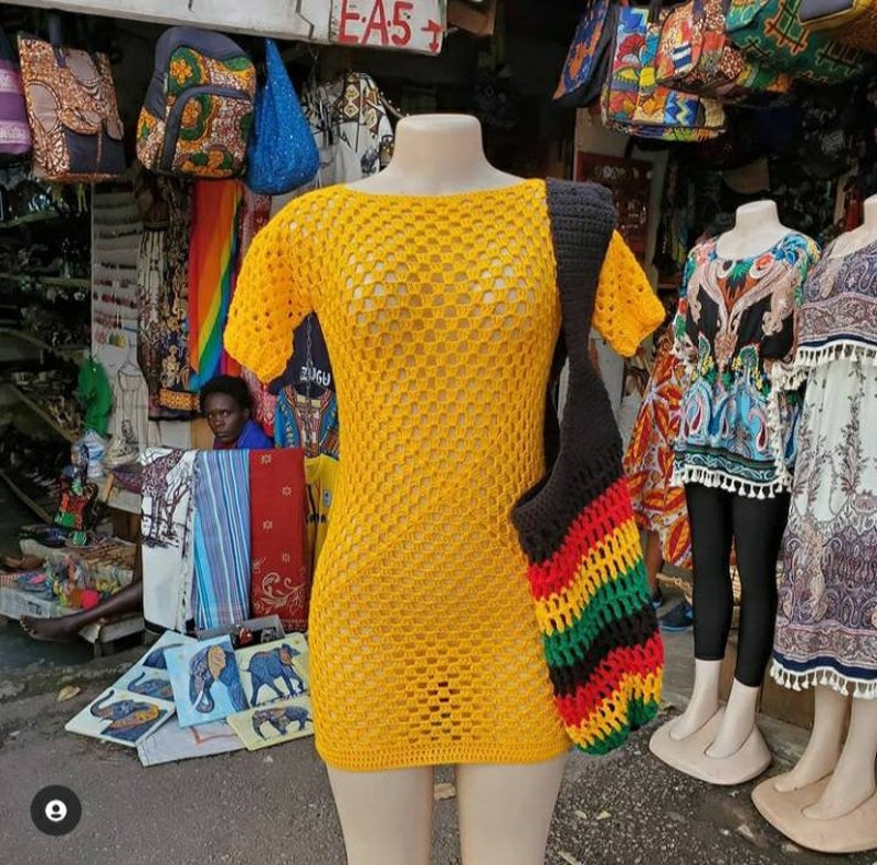 Granny Square Dress Pattern Etsy