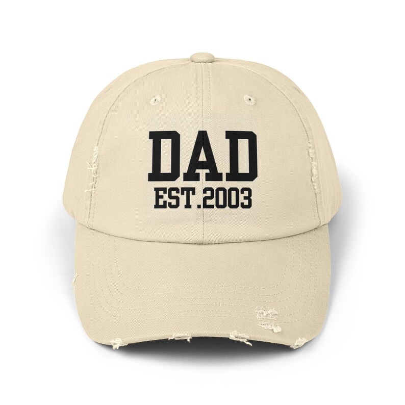 Custom Personalized Dad Hat, Dad Cap With Date, Vintage Baseball Hat ...