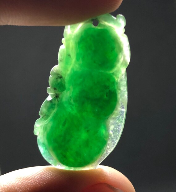 Imperial Myanmar Jade Certified Jadeite Imperial Green Etsy