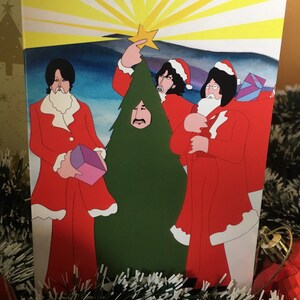 Cartão de Natal dos Beatles