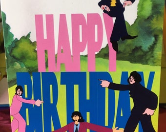 The Beatles - ‘Happy Birthday’ Card