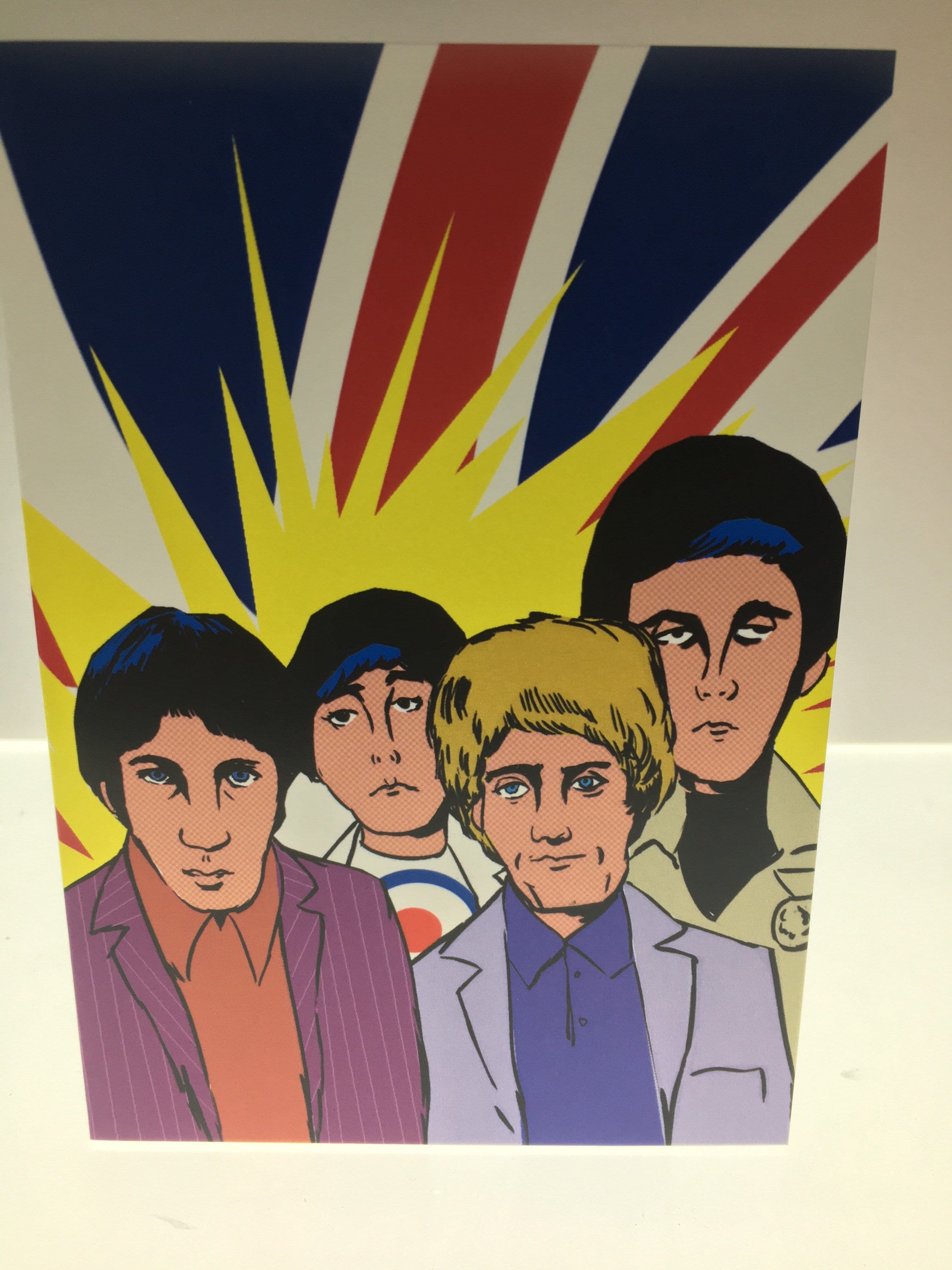 Biglietto d'auguri "Pop Art" degli Who