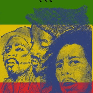 Carte de voeux Bob Marley