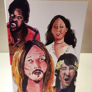 Carte de voeux Jésus-Christ Superstar