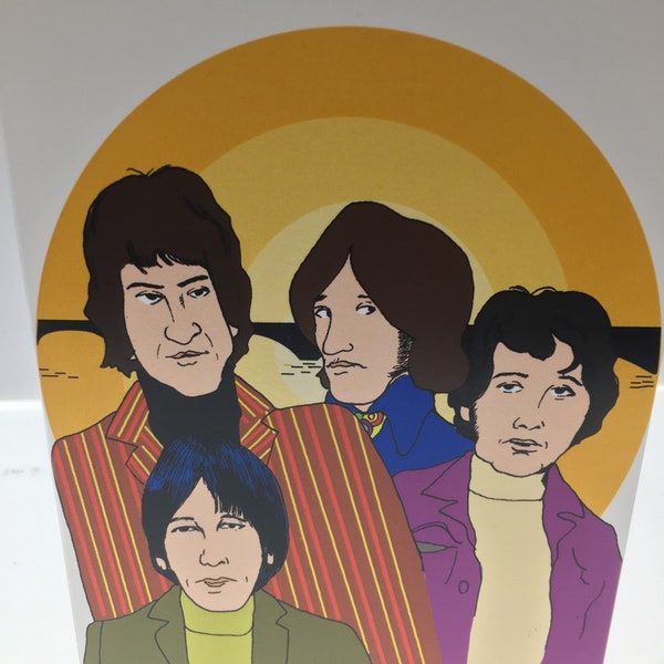 The Kinks Greeting Card