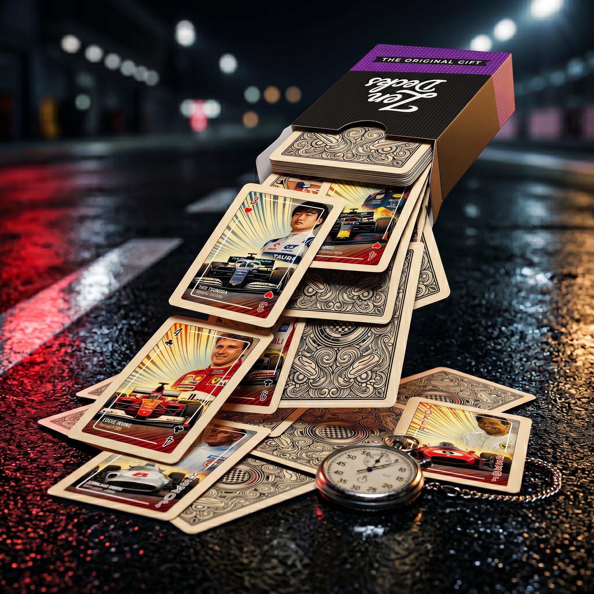 F1 Playing Cards 54 card Motorsport Racing Legends Deck Etsy F1 Playing Cards 54 card Motorsport Racing Legends Deck Etsy