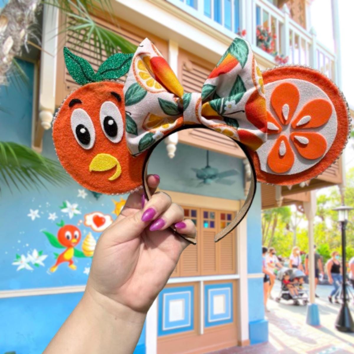 Orange Bird Ears, Disney display picture 1